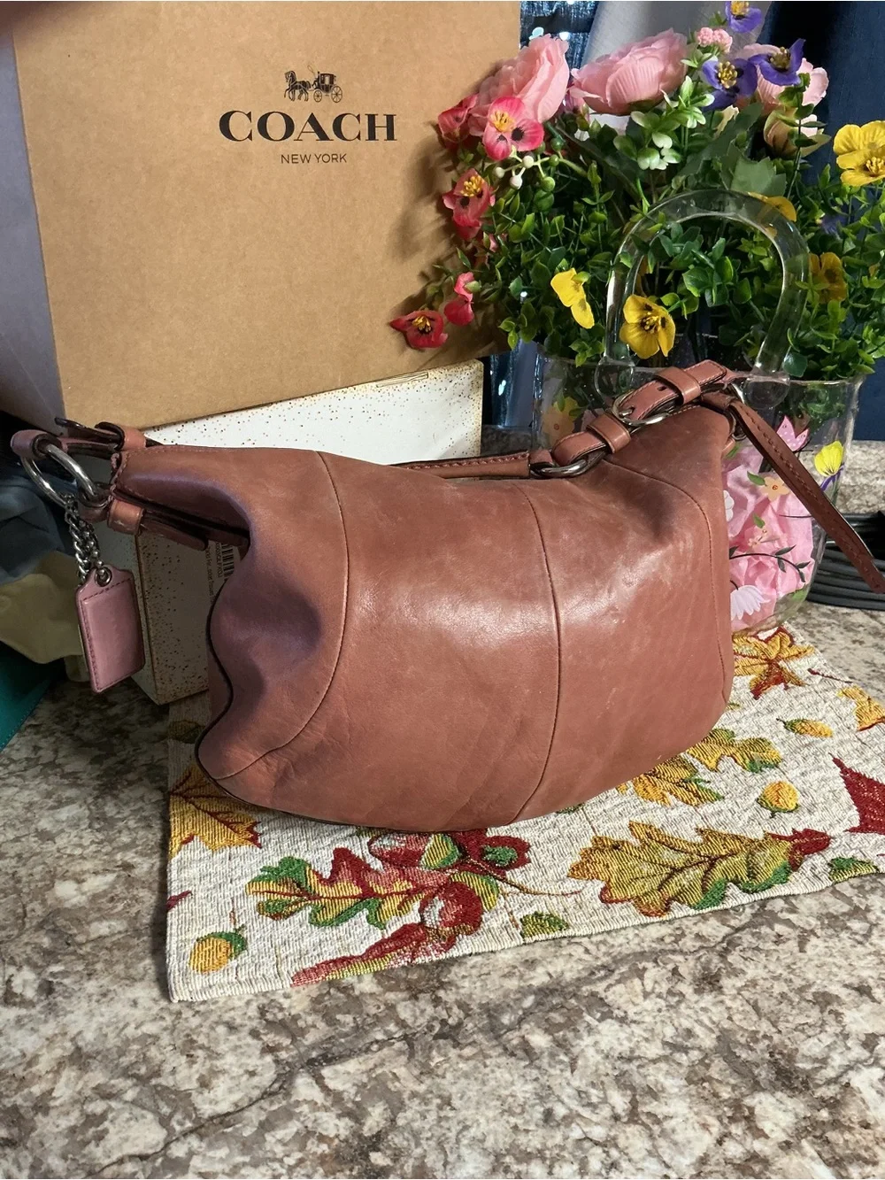 Coach authentic leather